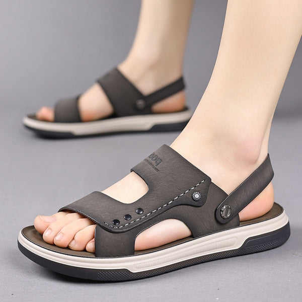 Men's Summer Casual Outdoor Slip-Ons For Lightweight Beach Sandals-RIONSON