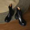 Women's Retro Thick-Soled Height-Enhancing Slim Martin Boots-RIONSON