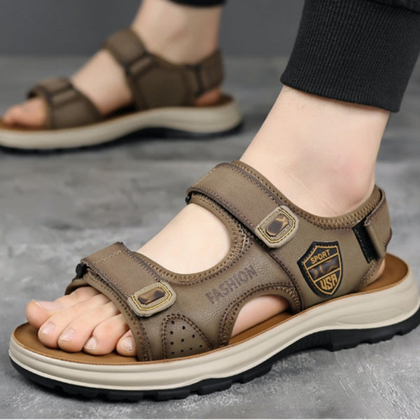 Men's Summer Outdoor Beach Fashion Casual Soft Bottom Sandals-RIONSON