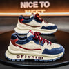 Men's Retro Trendy Brand Personalized Color Matching Sneakers-RIONSON