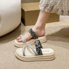 Women's Summer Fashionable Outer Wear Thick-Soled Slippers-RIONSON