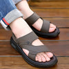 Men's Roman Style Beach Leisure Soft-Soled Non-Slip Outdoor Sandals-RIONSON