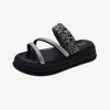 Women's Summer Fashionable Outer Wear Thick-Soled Slippers-RIONSON